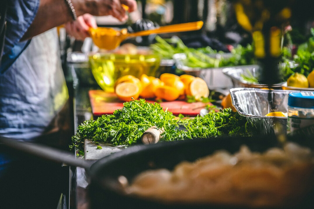 healthy meal preparation